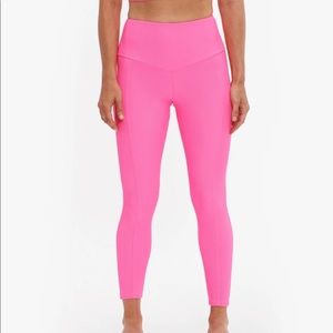 ONZIE leggins sweetheart ribbed midi Hot Pink S/M